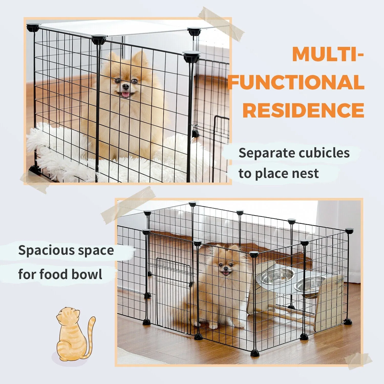 15 Piece Multi Configure Pet Playpen