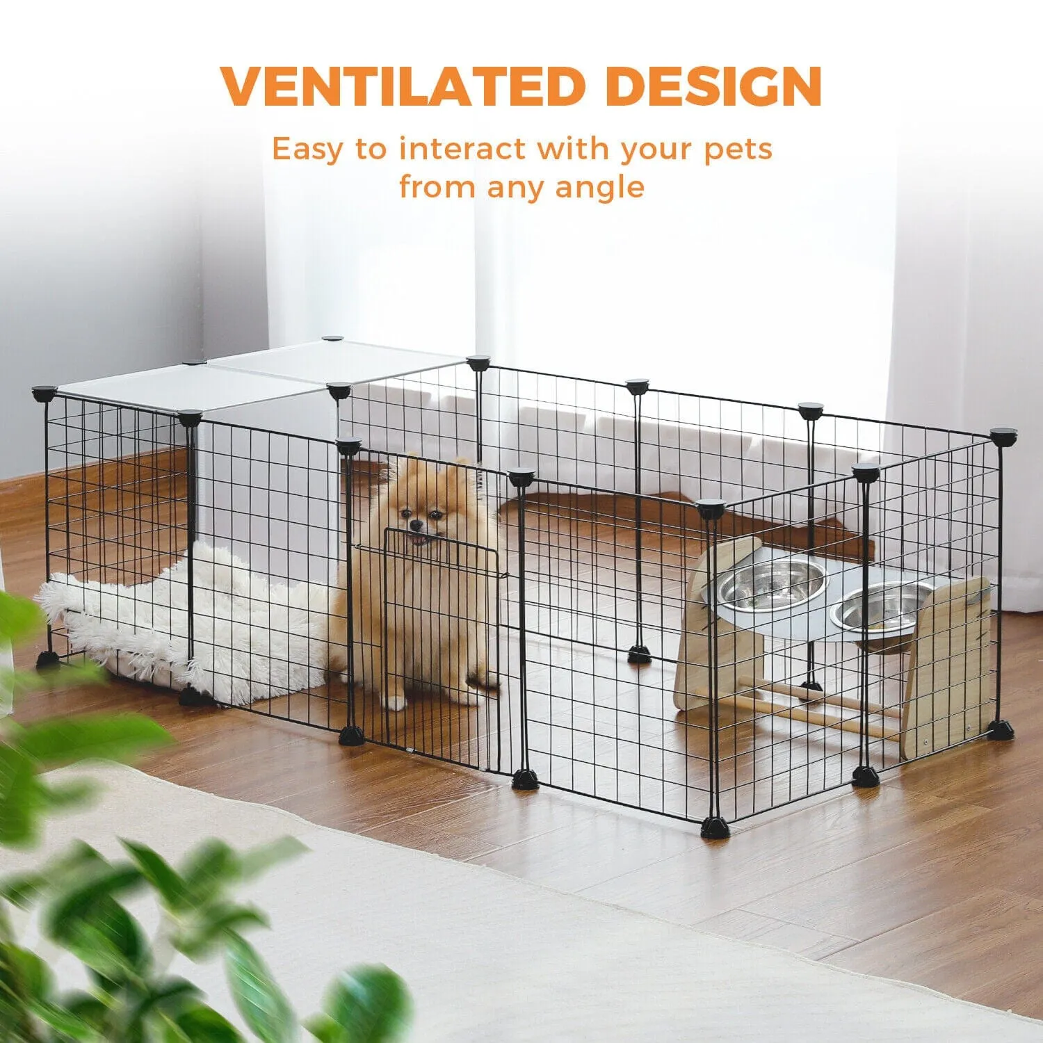 15 Piece Multi Configure Pet Playpen