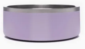 4Knines Dog Bowl Stainless Steel Non-Slip Bottom for Food and Water (Lavender)
