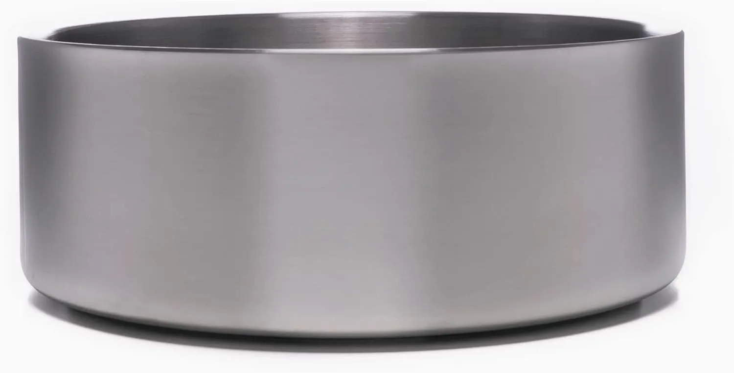 4Knines Dog Bowl Stainless Steel Non-Slip Bottom for Food and Water (Lavender)