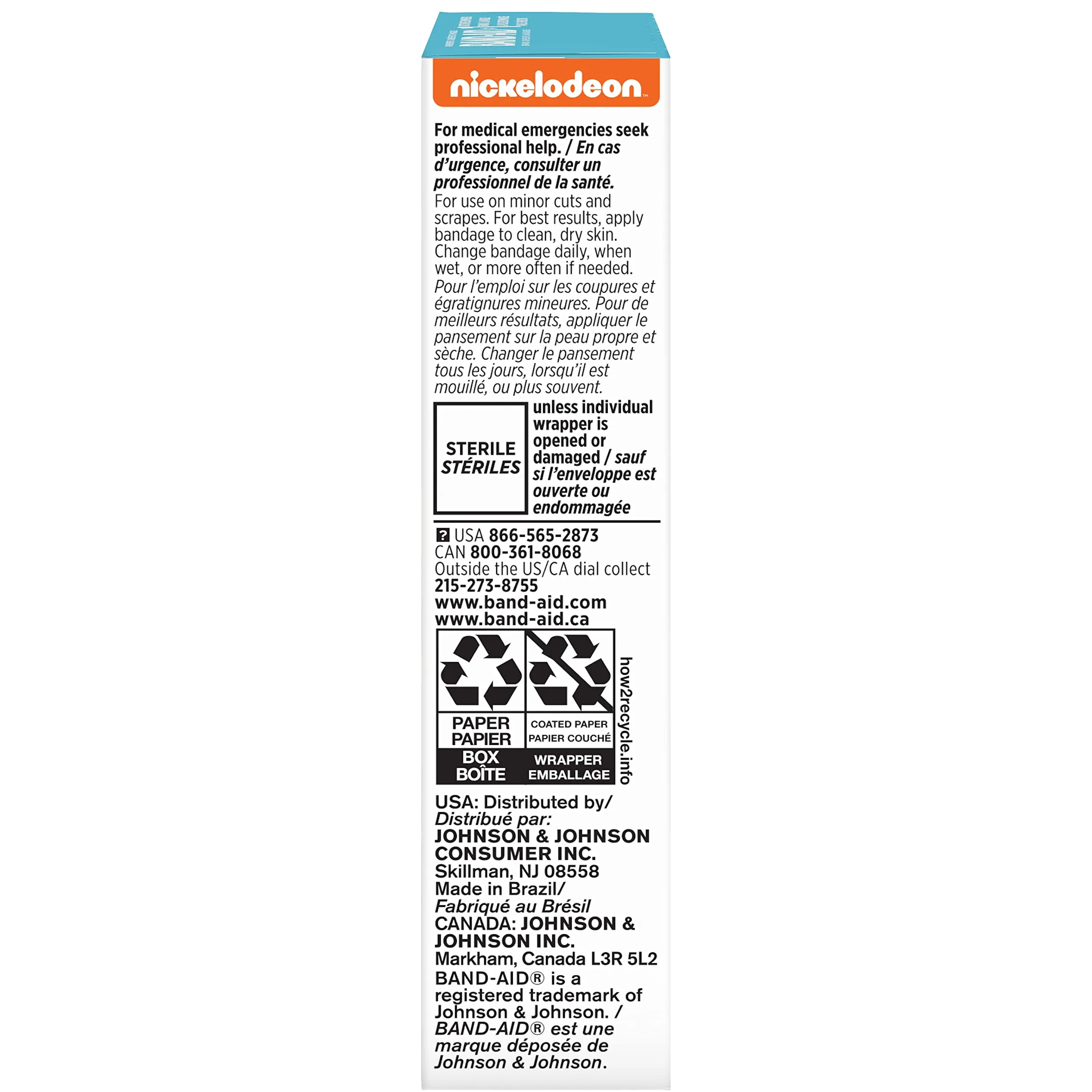 Band-Aid Brand Adhesive Bandages Baby Shark 20CT