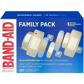 BAND-AID Sheer Variety Pack Assorted - 280 ct.