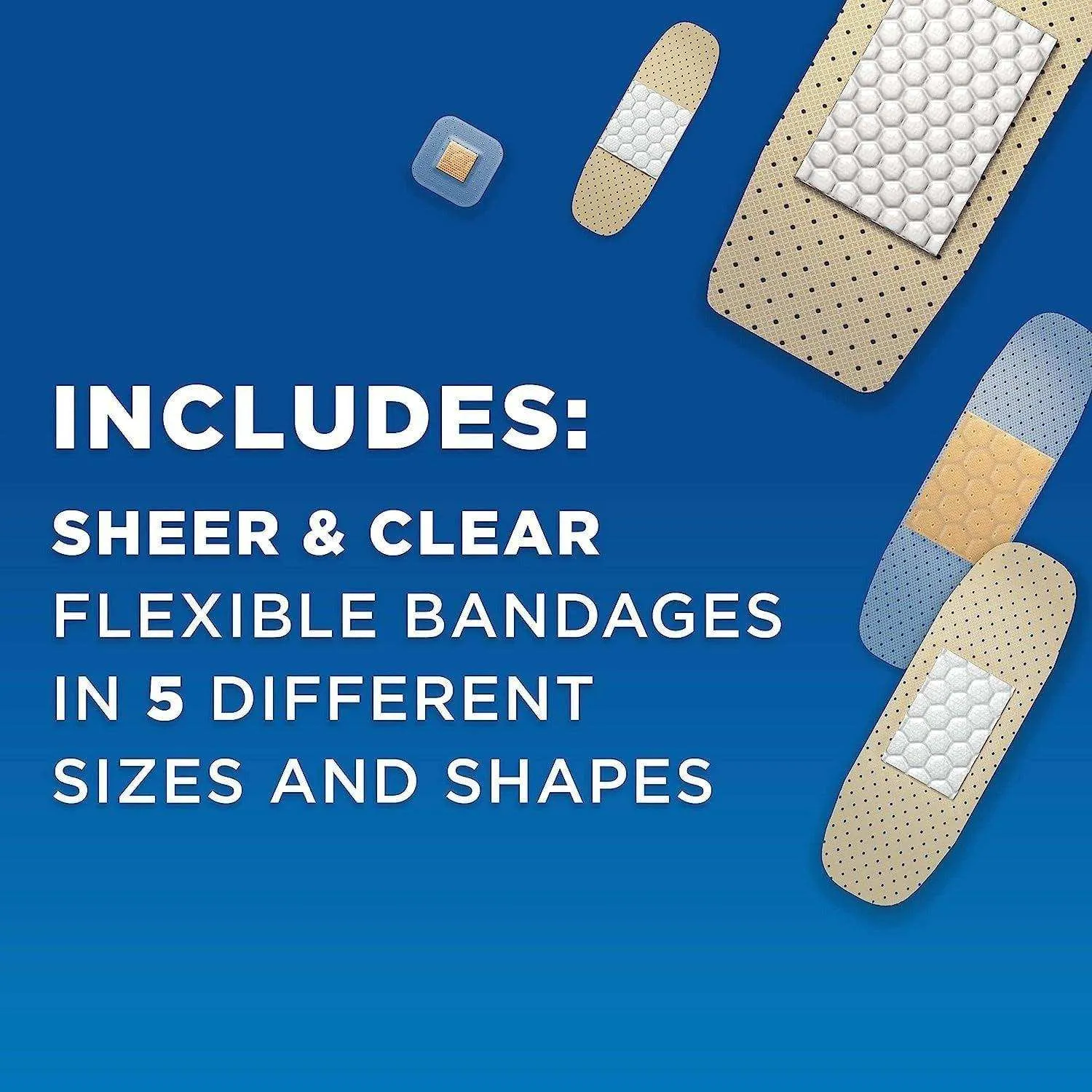 BAND-AID Sheer Variety Pack Assorted - 280 ct.