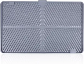 Cat Litter Mat, 24x15 Inch Extra Large Litter Trapper Mat Silicone Litter Box Mat Waterproof Easy Clean Kitty Sand Pad for Keep Floor Clean Pet Supplies
