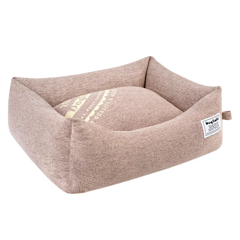 ComfyCarry Portable Bolster Washable Dog Bed