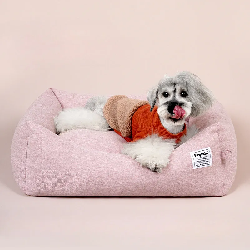 ComfyCarry Portable Bolster Washable Dog Bed