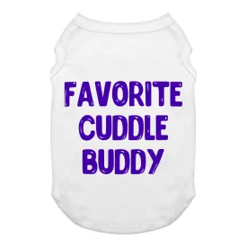 Cuddle Buddy Dog Tank - Kawaii Dog T-Shirt - Cool Design Dog Clothing