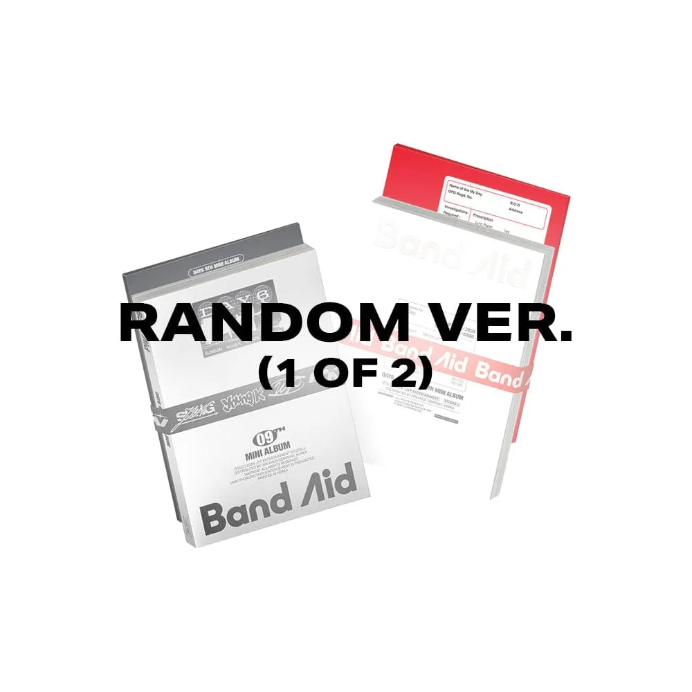 DAY6 - 9th Mini Album BAND AID (Photobook Ver)