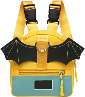 Dog Backpack Harness Bag for Small Medium Dog, Adjustable Self Carrier Back Pack Cute, Puppy Bag with D-Ring Saddle Bag Dog Vest with Pockets for Outdoor Travel Hiking Daily Walking