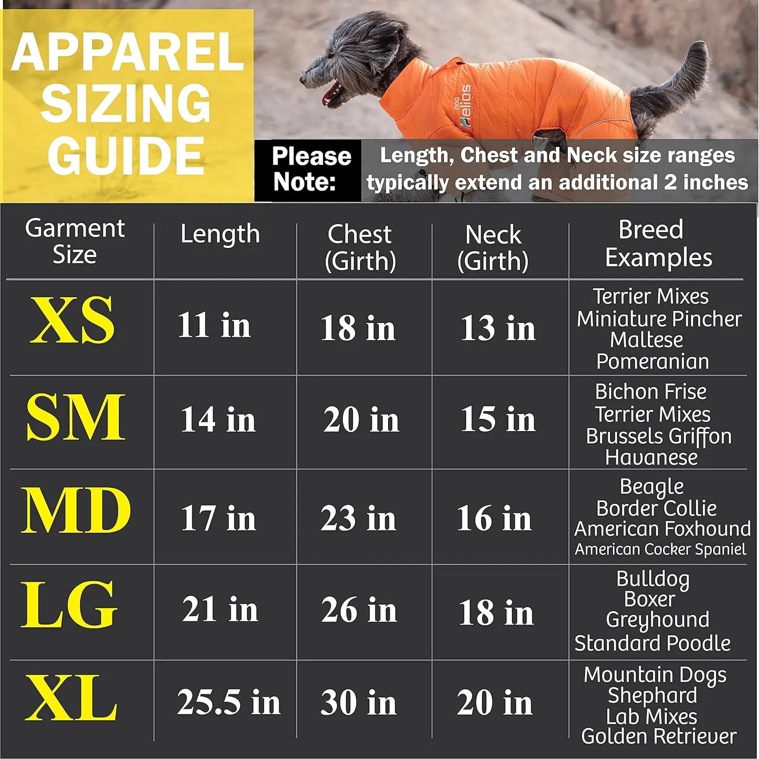 DOGHELIOS 'Thunder-Crackle' Full-Body Bodied Waded-Plush Adjustable and 3M Reflective Pet Dog Jacket Coat w/ Blackshark Technology, Medium, Grey
