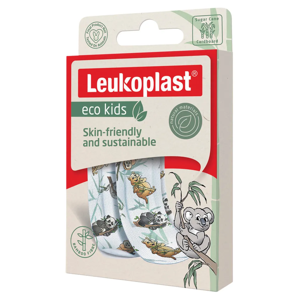 Eco Kids Bamboo Dressing Strips Latex Free in 2 Sizes (12) 10201013
