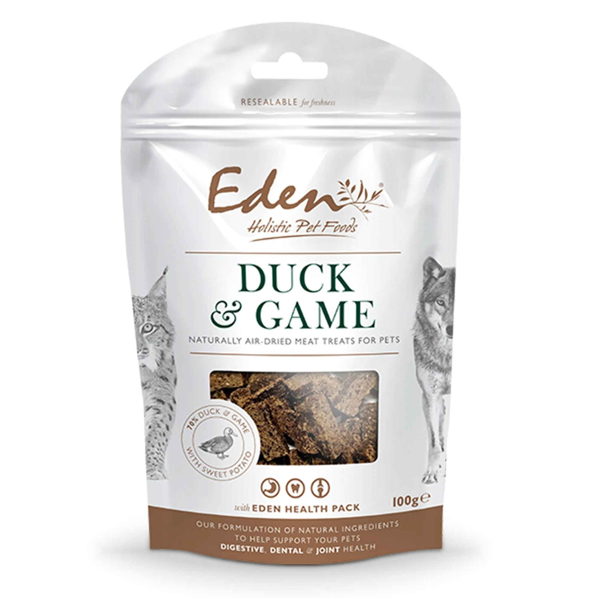 Eden Pet Foods Air Dried Duck & Game Treats