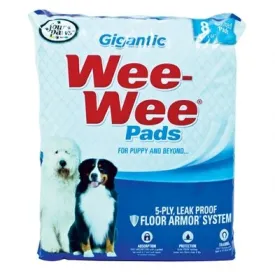 Four paws wee-wee gigantic pads