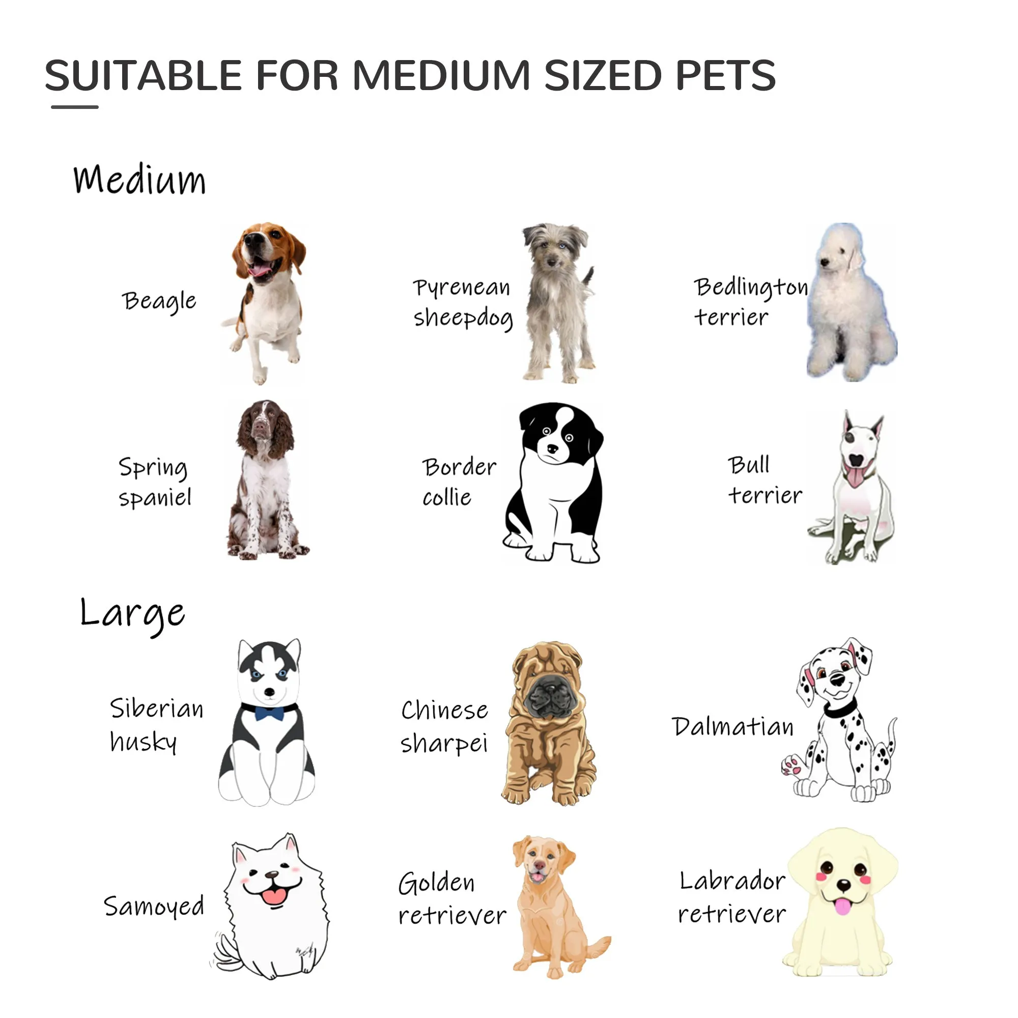 Heavy Duty Puppy Play Pen, 8 Panels Pet Exercise Pen for Indoors, Outdoors, Pet Playpen for Large, Medium Dogs, 100Hcm