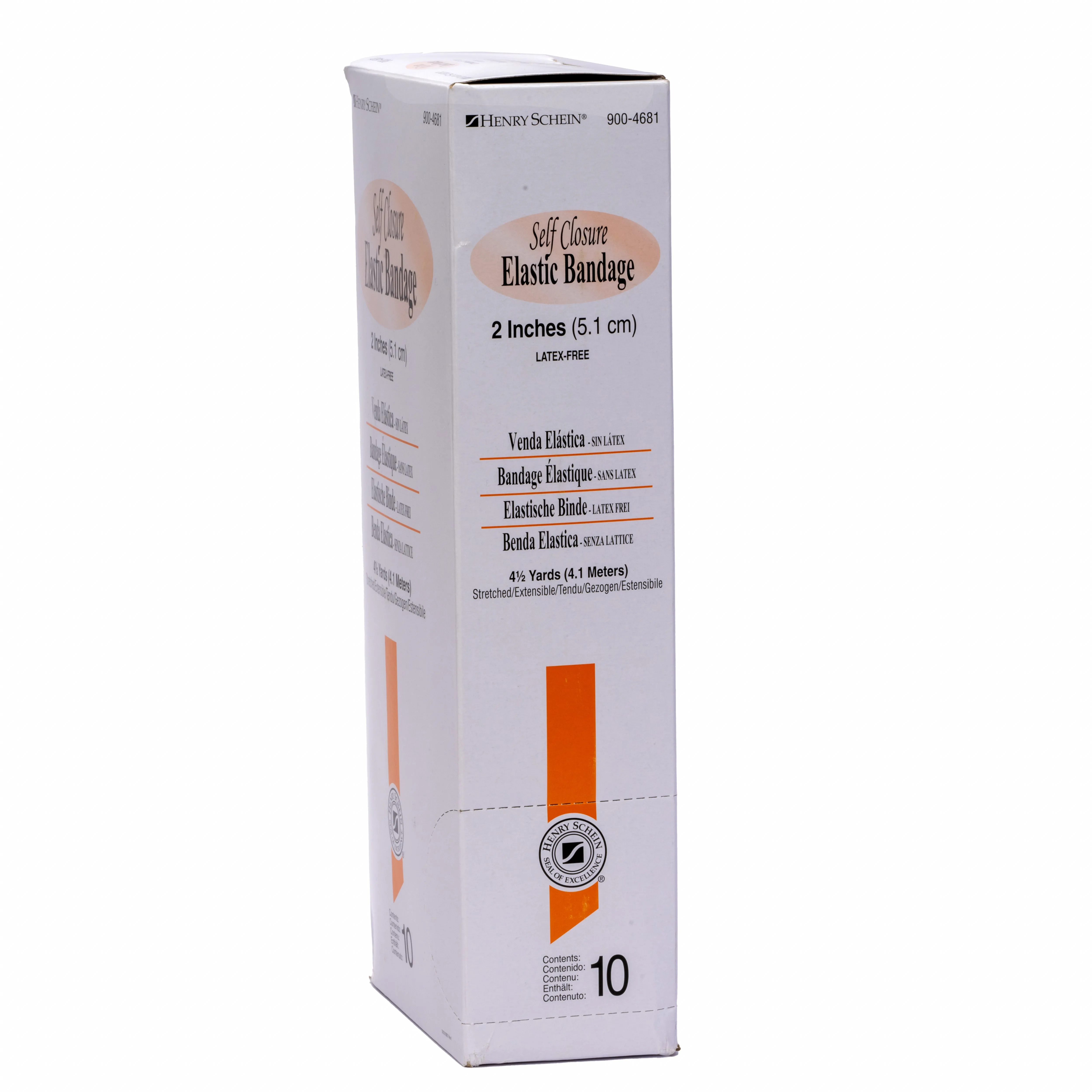 Henry Schein Self Closure Elastic Bandage with Velcro, Non-Sterile
