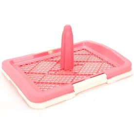 Honey Care Pee Tray With Column - Pink