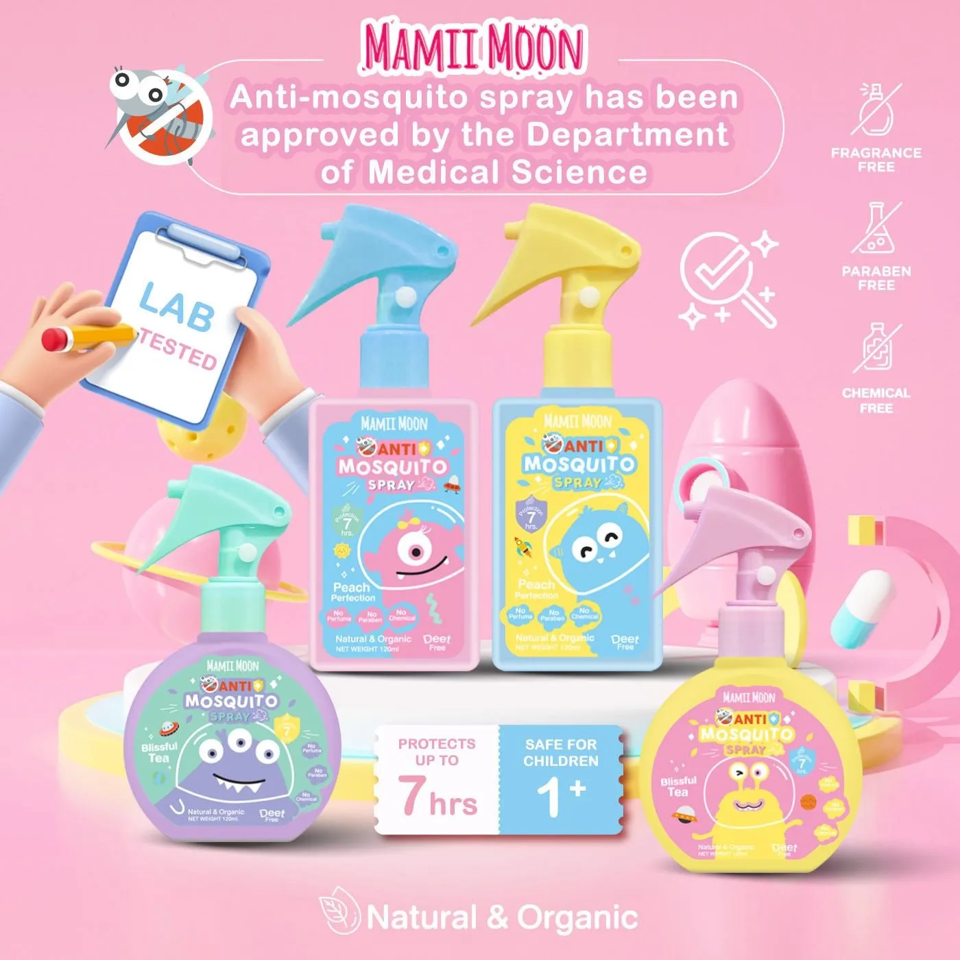 Mamii Moon Anti Mosquito Spray