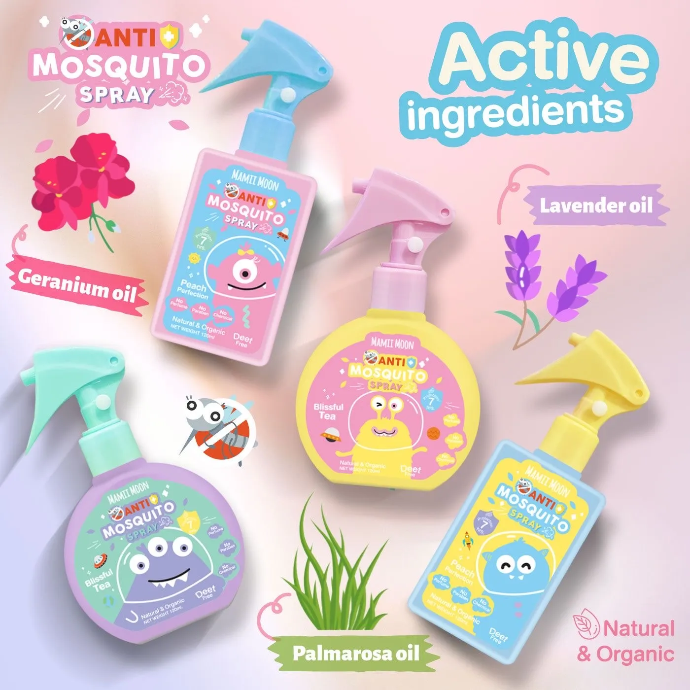 Mamii Moon Anti Mosquito Spray