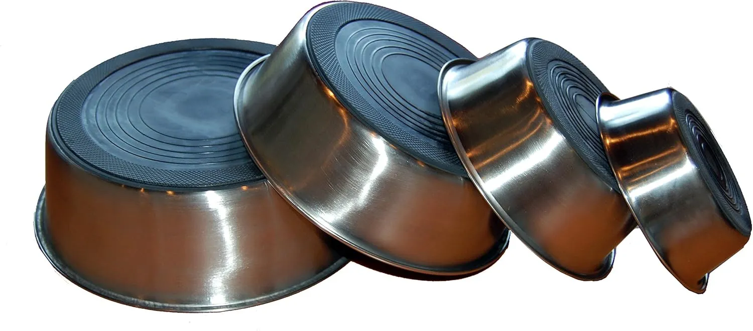 Maslow Heavy Duty Dog Bowl, Stainless Steel, Non-Skid, 12-Cup