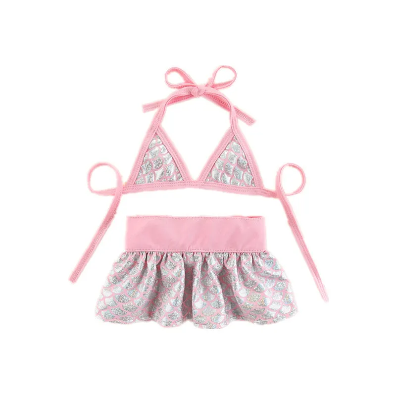 Mermaid Printed Dog Bikini