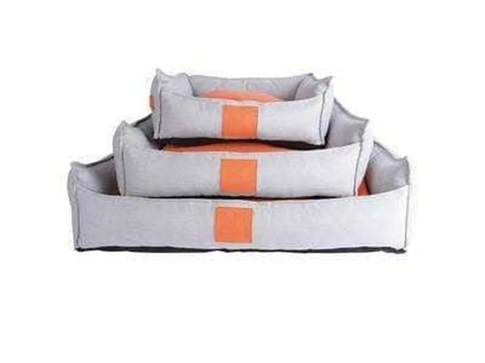 MOON BED - L ORANGE &  GRAY