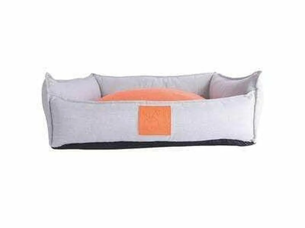 MOON BED - L ORANGE &  GRAY