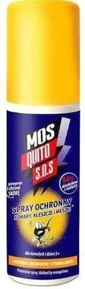 Mosquito SOS Protective spray for mosquitoes ticks and flies 125ml