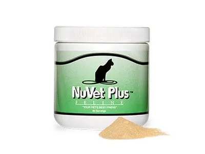 NuVet Plus Natural Daily Feline Supplement Powder 90day