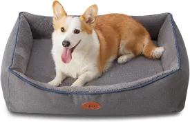 Orthopedic Dog Beds for Large Dogs, Durable Egg Crate Foam Sofa Dog Bed wit Washable Removable Cover,Waterproof Lining and Nonskid Bottom(31"x25"x7")