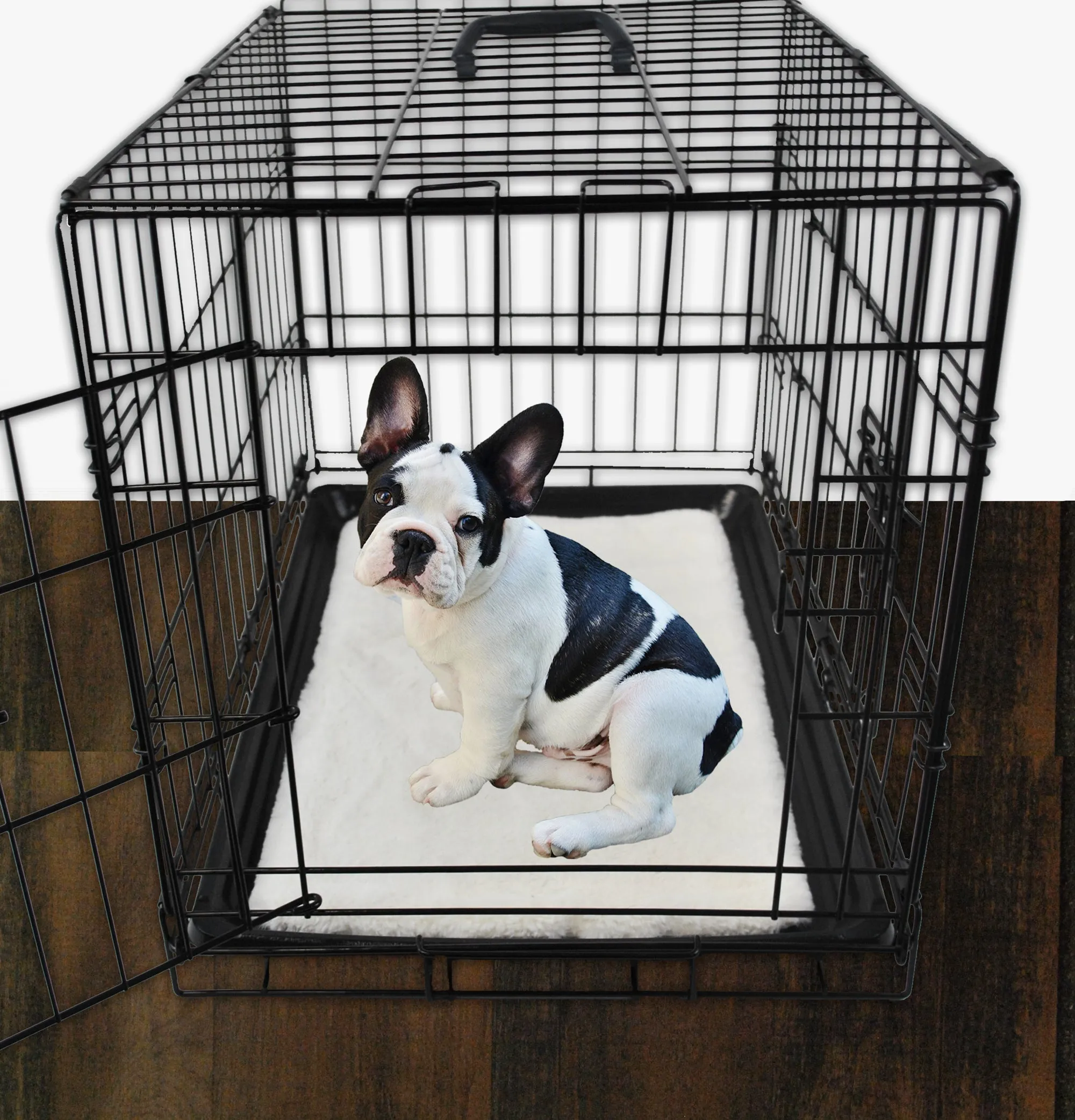 Pet Crate Liner, Faux Fur, Cranberry, XX-Large - 27x48"