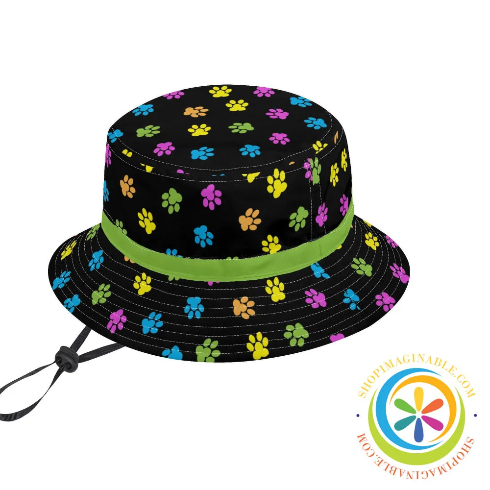 Pet Lover Paws Bucket Hat