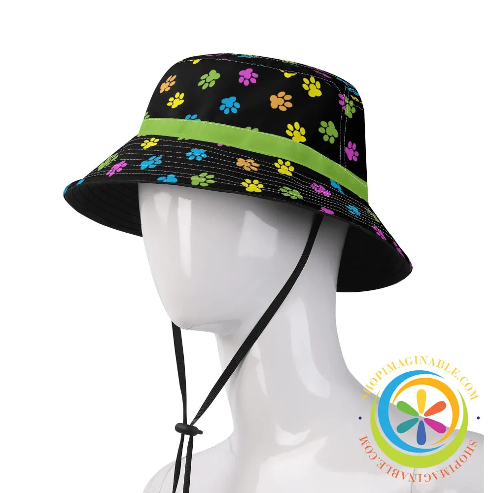 Pet Lover Paws Bucket Hat
