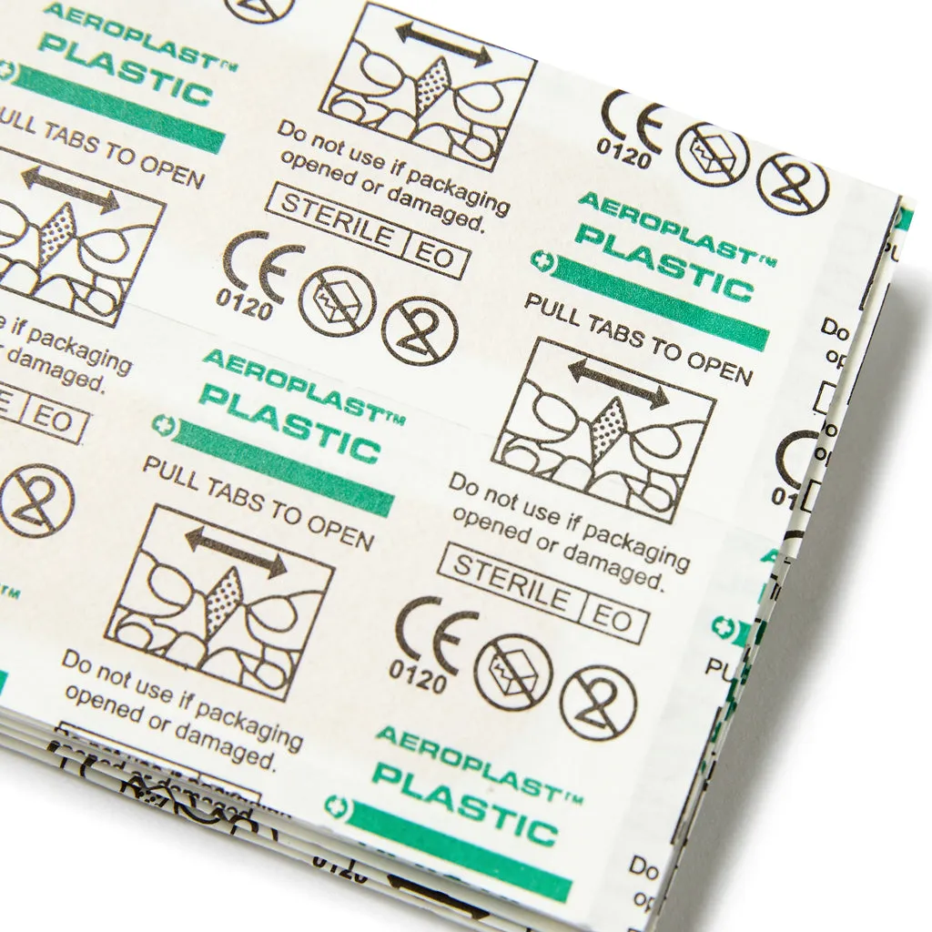 Plastic Dressing Strips Latex Free 1.9cm x 7.2cm (25) 10201004