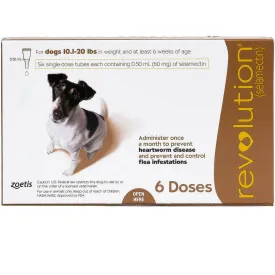 Revolution for Dogs 10.1-20 lbs