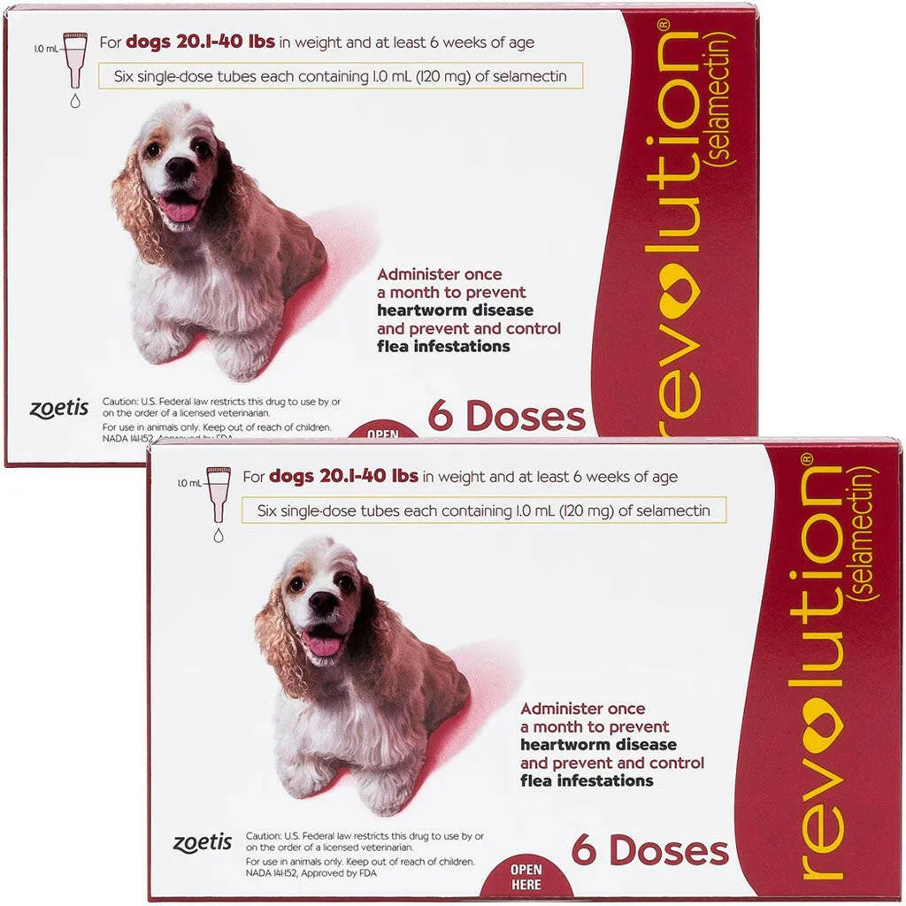 Revolution for Dogs 20.1-40 lbs