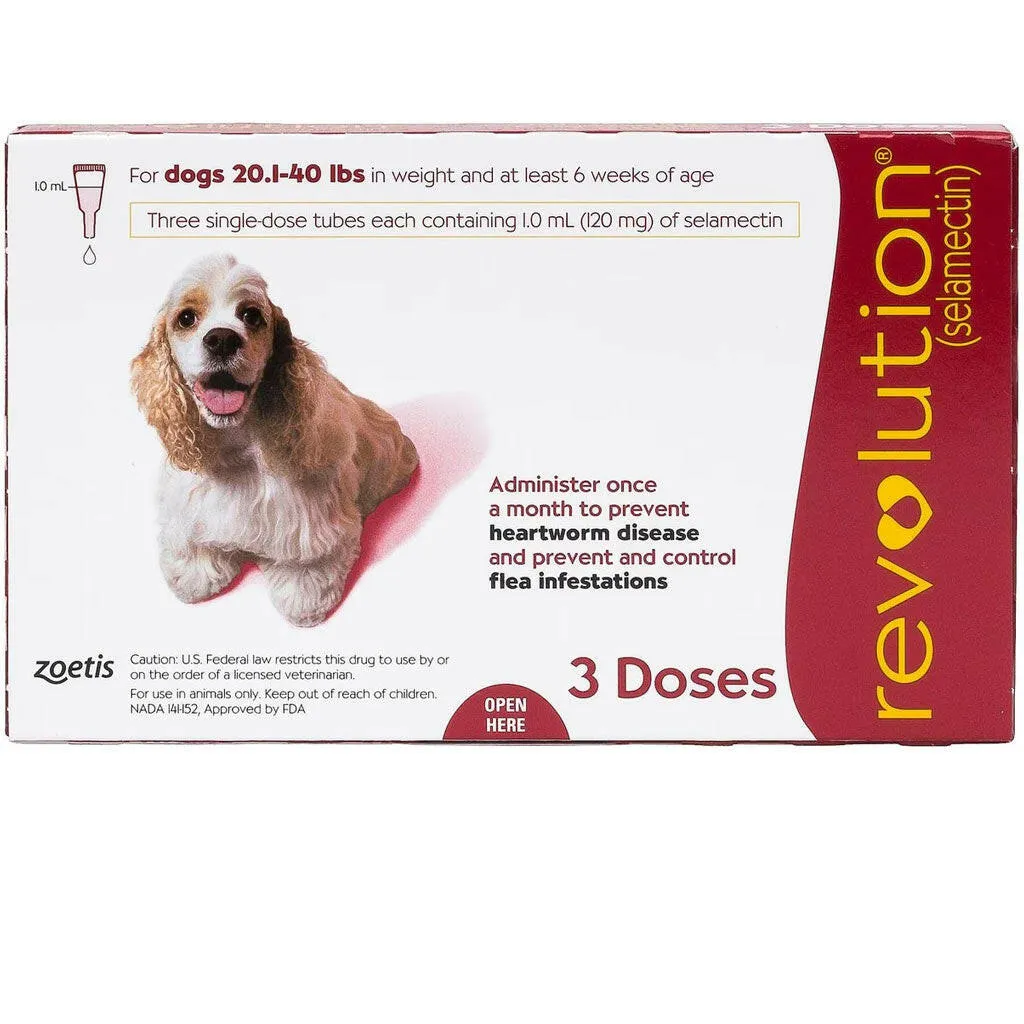 Revolution for Dogs 20.1-40 lbs