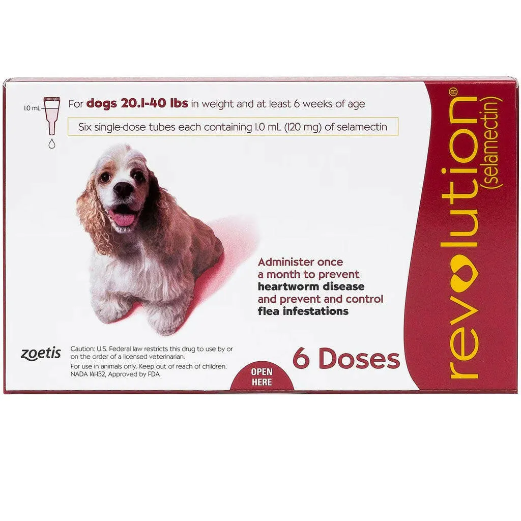 Revolution for Dogs 20.1-40 lbs