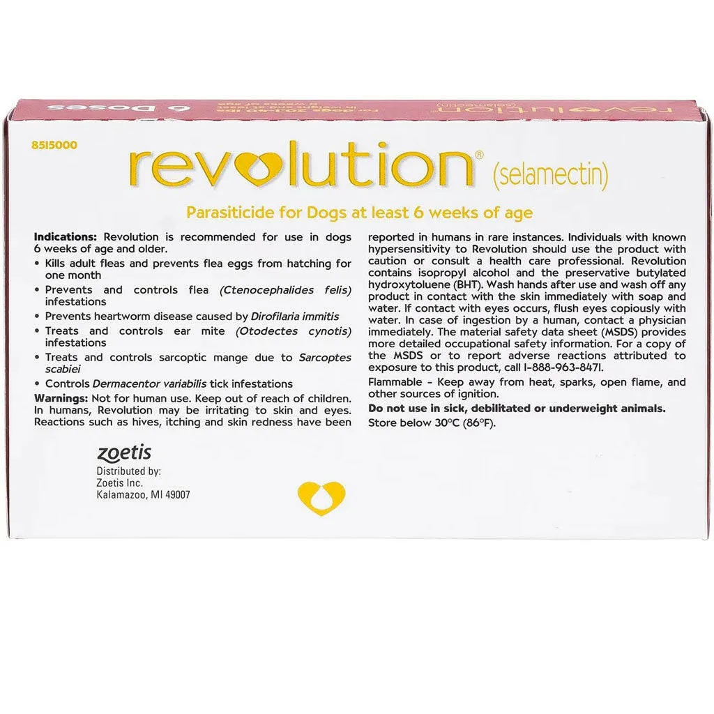 Revolution for Dogs 20.1-40 lbs