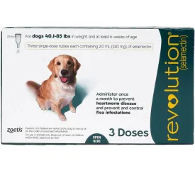 Revolution for Dogs 40.1-85 lbs