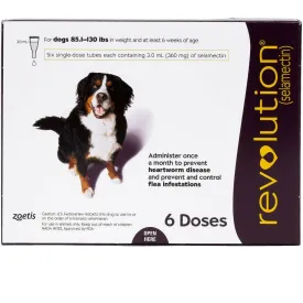 Revolution for Dogs 86-130 lbs