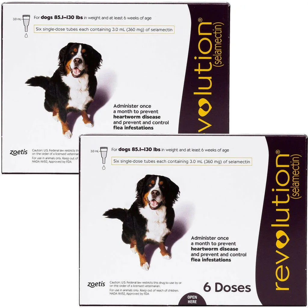 Revolution for Dogs 86-130 lbs