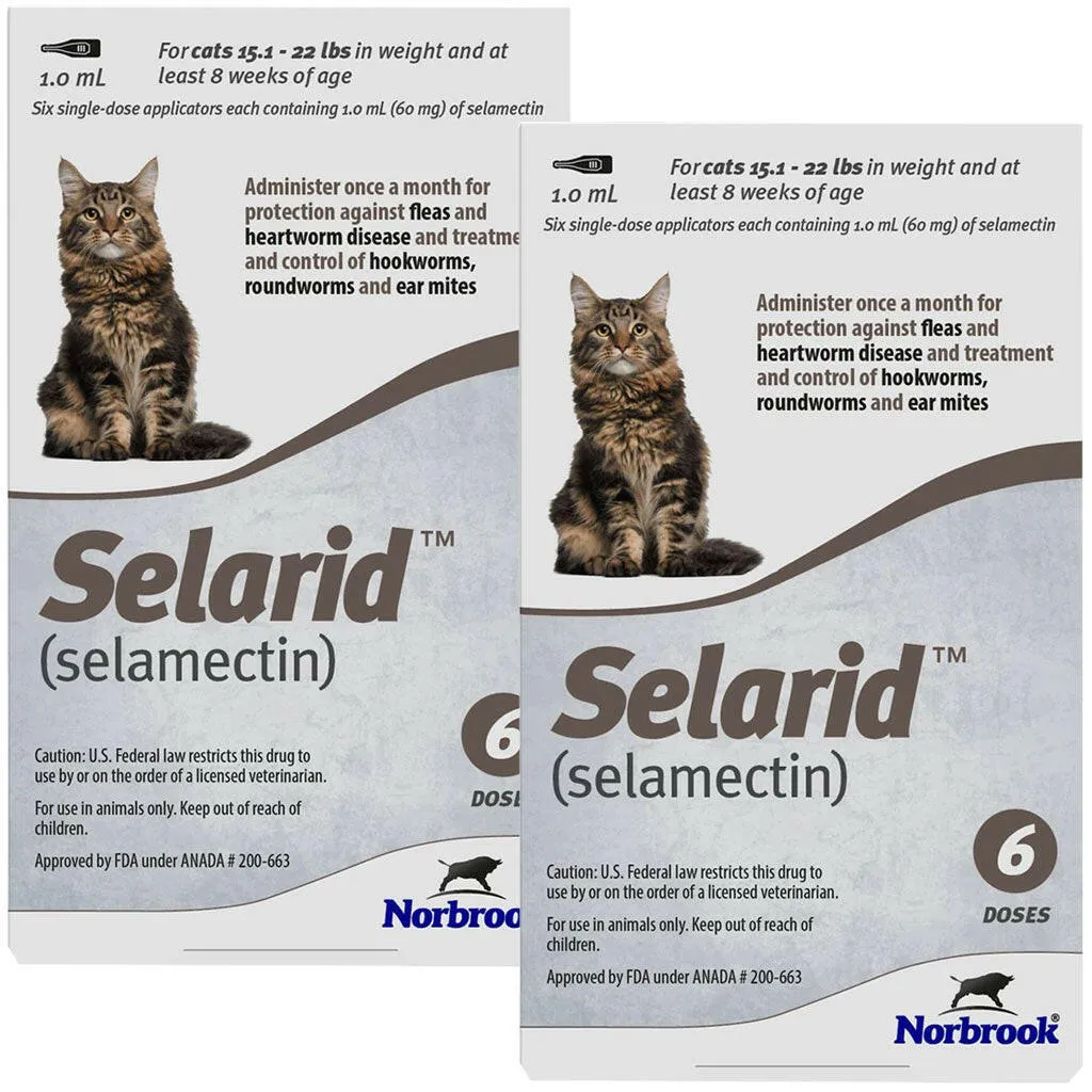 Selarid for Cats 15.1-22 lbs
