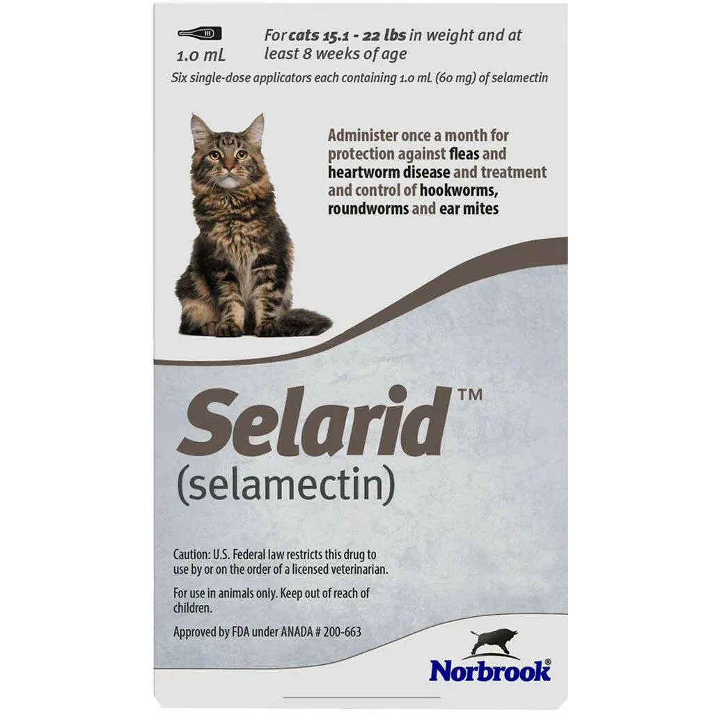 Selarid for Cats 15.1-22 lbs