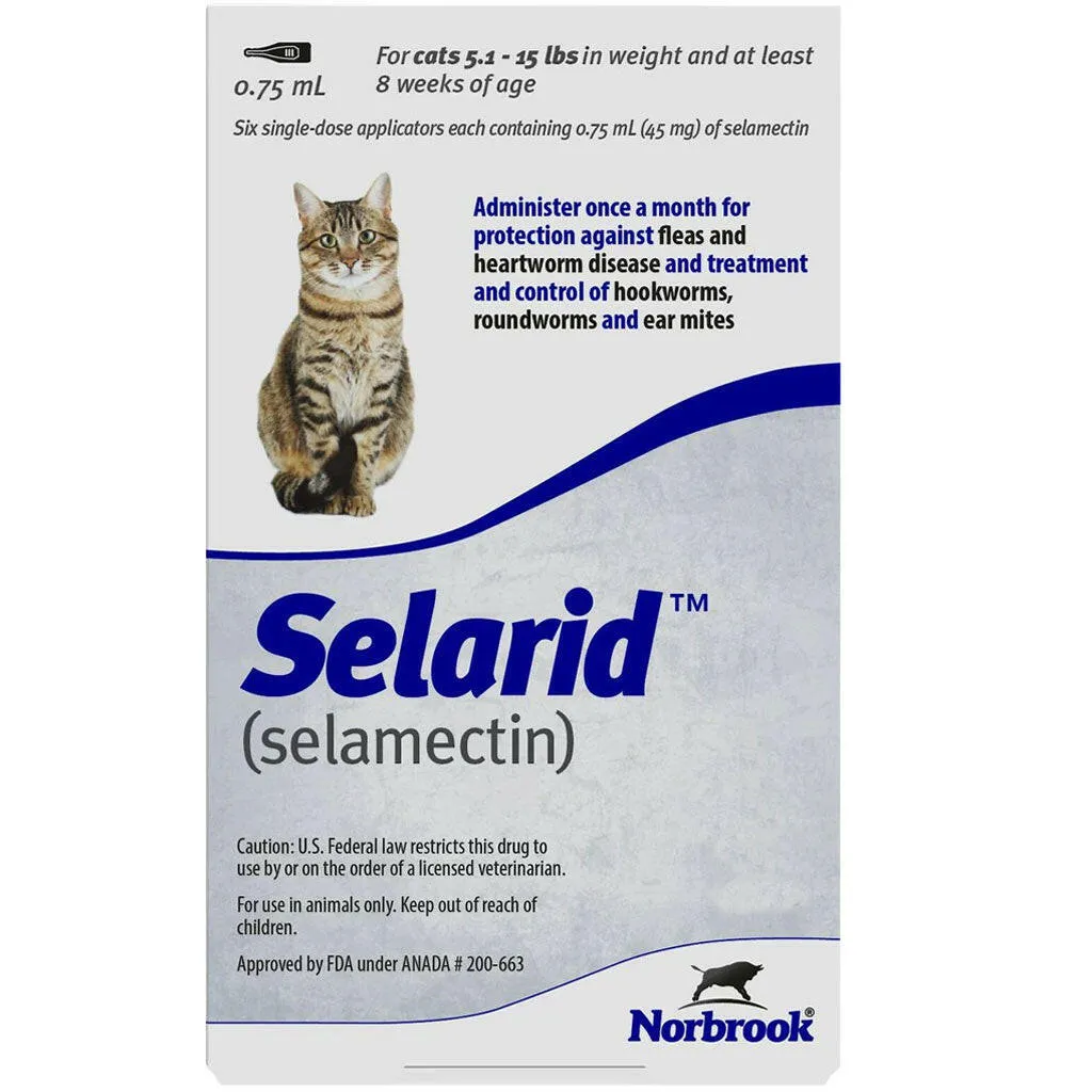 Selarid for Cats 5.1-15 lbs