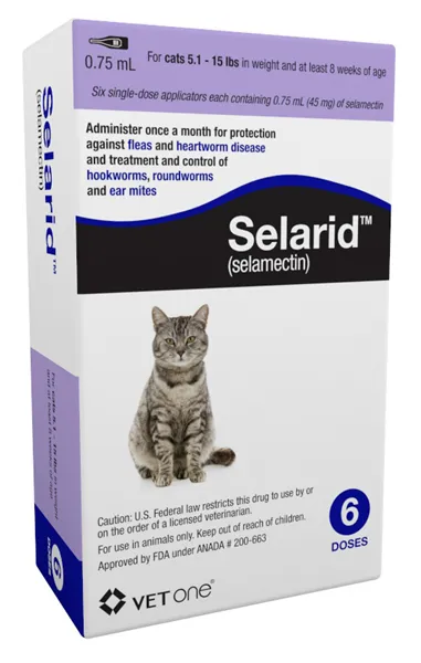 Selarid for Cats 5.1-15 lbs