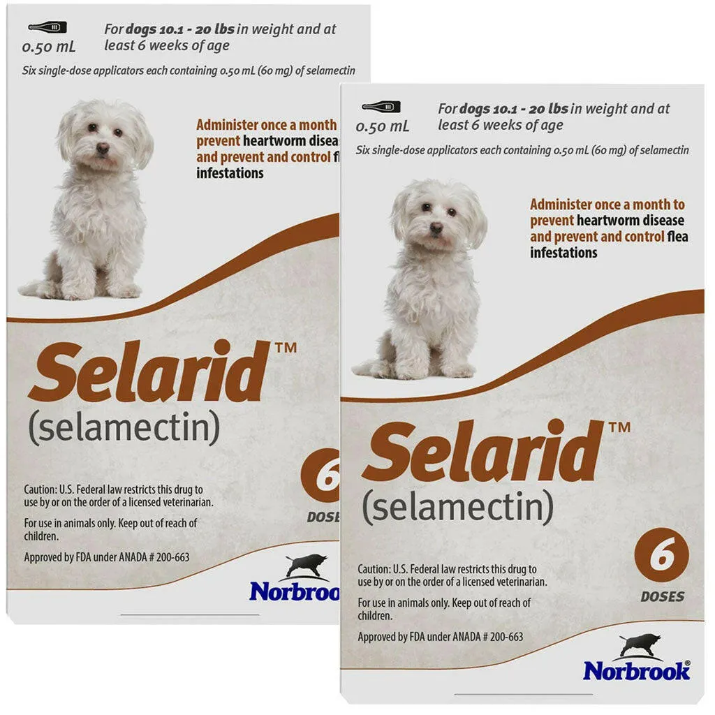 Selarid for Dogs 10.1-20 lbs