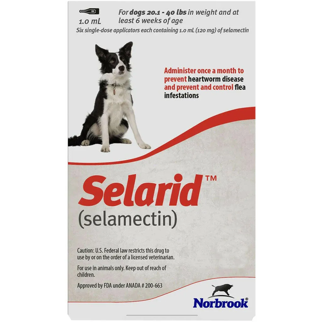 Selarid for Dogs 20.1-40 lbs