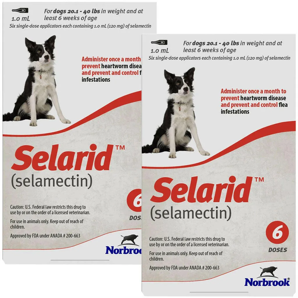 Selarid for Dogs 20.1-40 lbs