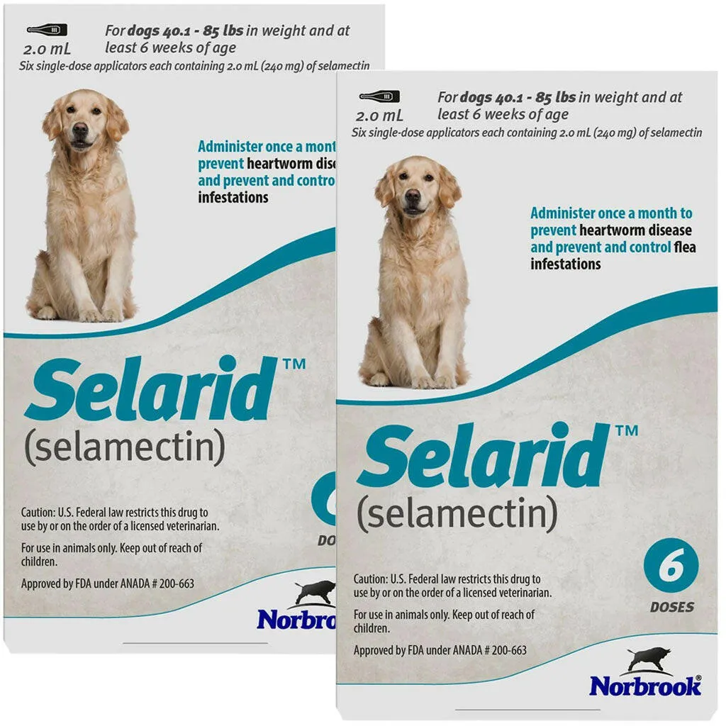 Selarid for Dogs 40.1-85 lbs