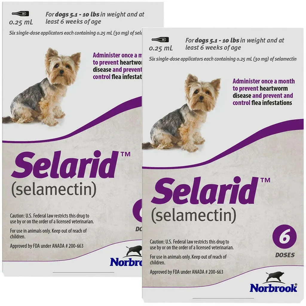 Selarid for Dogs 5.1-10 lbs
